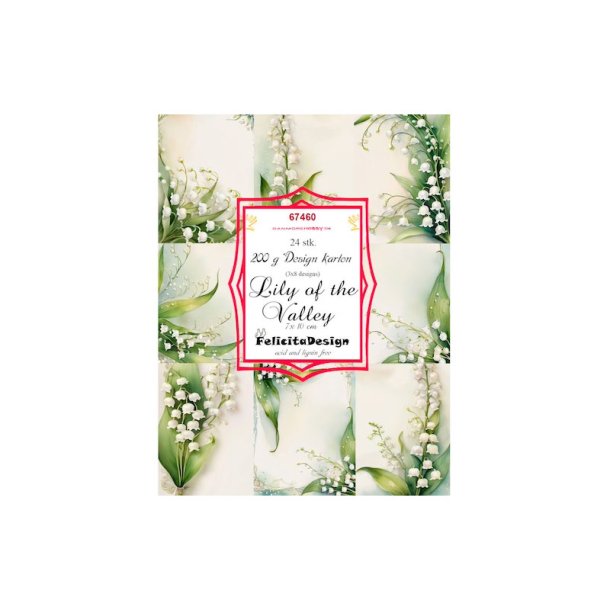 Felicita Design Toppers - Lily Of The Valley / Liljekonval