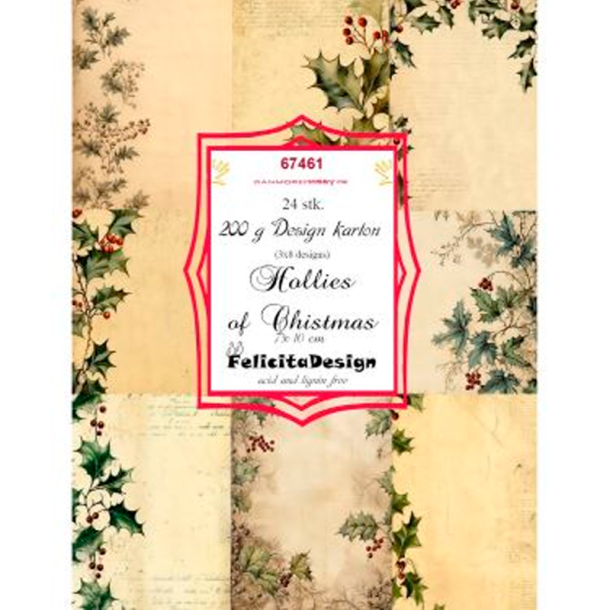 Felicita Design - Toppers - Hollies Of Christmas