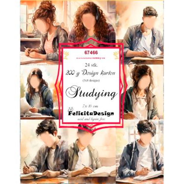 Felicita Design - Toppers - Studying