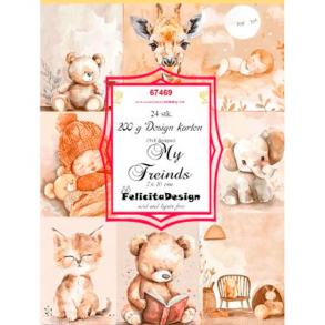 Felicita Design - Toppers - My Friends / Mine venner