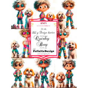 Felicita Design - Toppers - Quirky Boy / Dreng