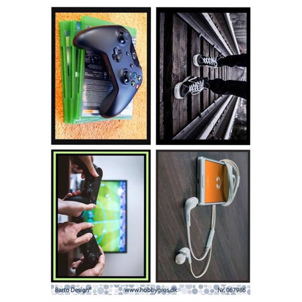 Barto Design - 3D ark - Konfirmand, controler og ipod - 067986