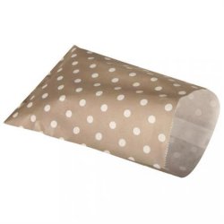 Rayher - Papirposer - Beige med prikker