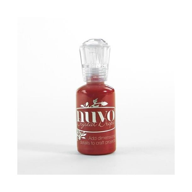 Nuvo crystal drops - autumn red