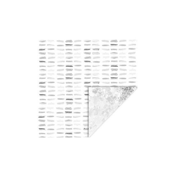 Felicita - Design papir - Gr streger