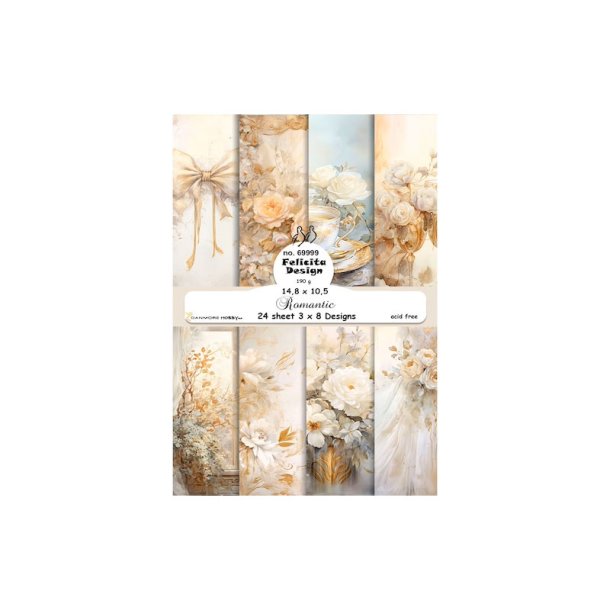 Felicita Design - Blok A6 - Romantic / Romantisk