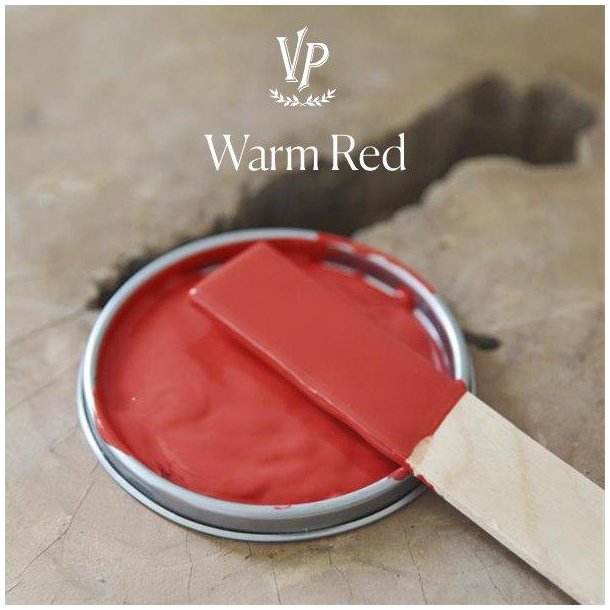Vintage Paint - Kalkmaling - Warm Red - 100 ml