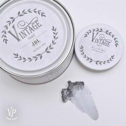 Vintage Paint - Voks - Silver / slv - 300ml