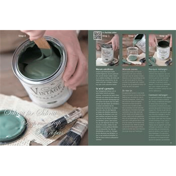 Jeanne d'Arc Living, Vintage Kalkmaling - Vejledning