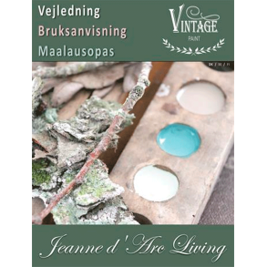 Jeanne d'Arc Living, Vintage Kalkmaling - Vejledning