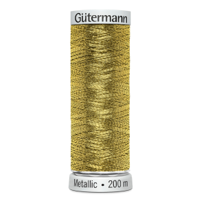 Gtermann - Maskinbroderitrd - Sulky Metallic - Poly - 200 m - Guld