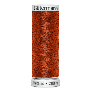 Gtermann - Maskinbroderitrd - Sulky Metallic - Poly - 200 m - Brun 7010