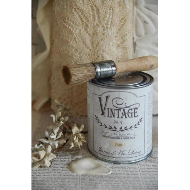 Jeanne d'Arc Living, Vintage Kalkmaling - Vintage Cream - 700ml