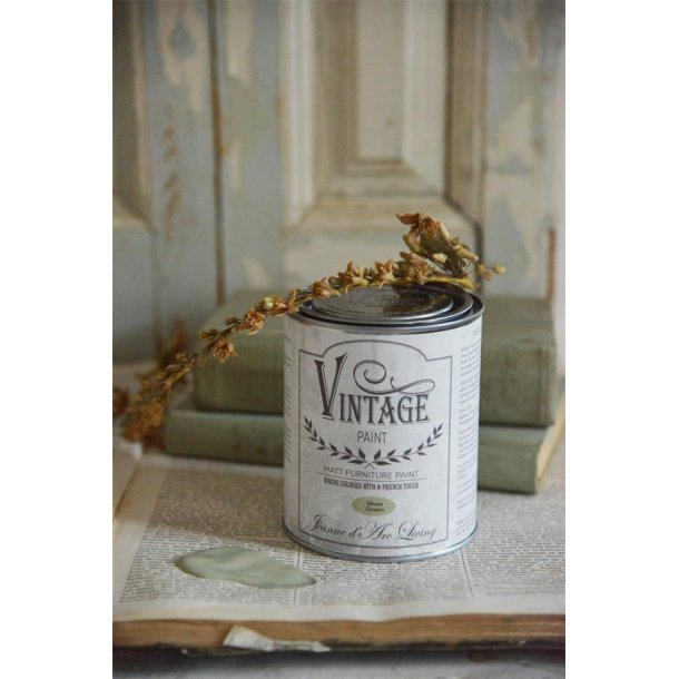 Jeanne d'Arc Living, Vintage Kalkmaling - Moss Green - 700ml