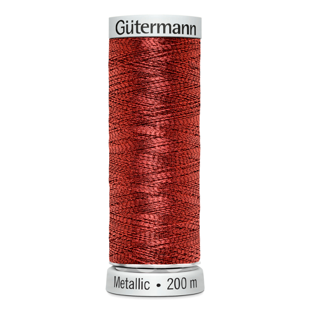 Gtermann - Maskinbroderitrd - Sulky Metallic - Poly - 200 m - Rd 7014