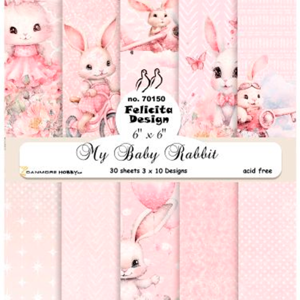 Felicita Design - Blok 6'' - My Baby Rabbit / Kanin