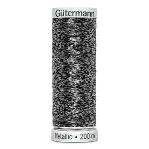 Gtermann - Maskinbroderitrd - Sulky Metallic - Poly - 200 m - Gr Multifarvet