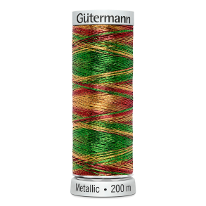 Gtermann - Maskinbroderitrd - Sulky Metallic - Poly - 200 m - Multifarvet 7027