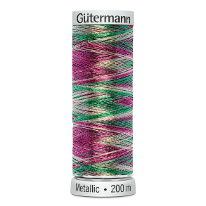 Gtermann - Maskinbroderitrd - Sulky Metallic - Poly - 200 m - Multifarvet 7029