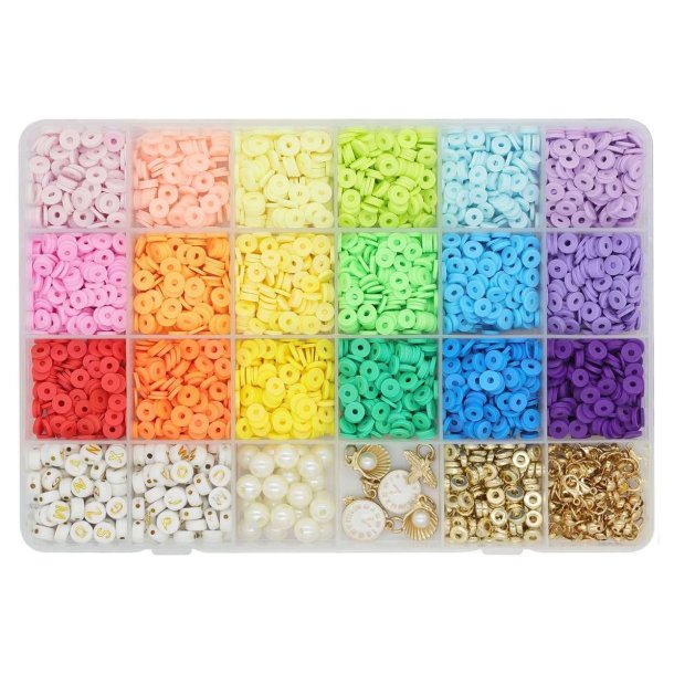Pearl n Fun - Fimo Perlemix - Pastelfarver