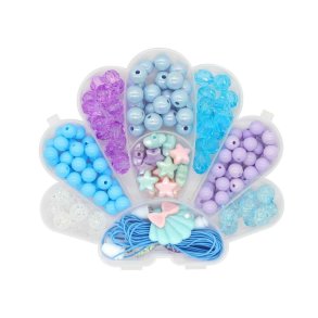 Pearl n Fun- Perlemix - Bl�-Lilla