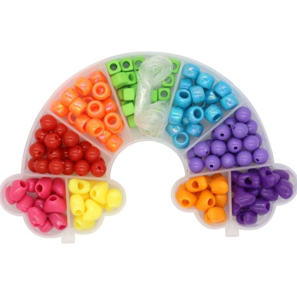 Pearl n Fun - Perlemix - Regnbue