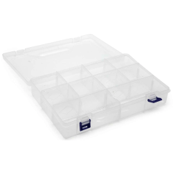 Opbevaringsboks med 10 rum - 30x20x60cm