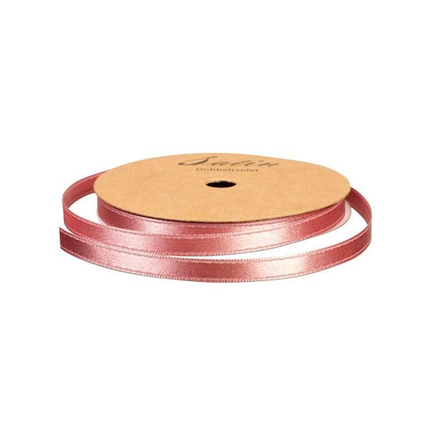 Satinbnd - 10m - 3mm - Gl Rosa
