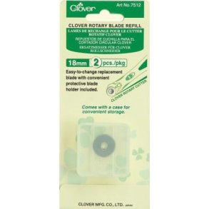 Clover - Rotary Blade Refill - 18 mm - 2 Stk. - 7512