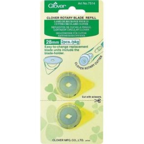 Clover - Rotary Blade Refill - 28 mm - 2 Stk. - 7514