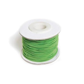 Elastiksnor - 1.2 mm x 25 m - Grn - 771023