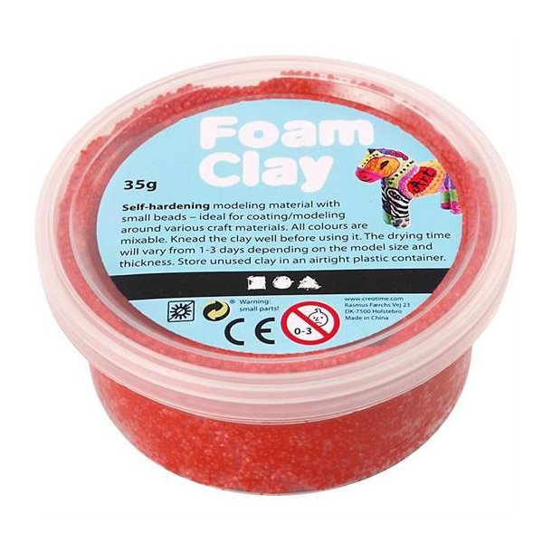 Foam Clay  - Rd, 35 g - 78923