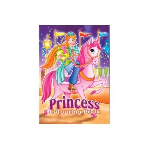 Malebog - Prinsesser og heste - A4