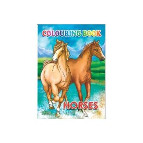 Malebog - Horses / Heste - 16 Sider - 789833