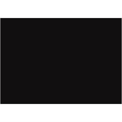 Mosgummi, A4 21x30 cm, tykkelse 2 mm, sort, 10 ark