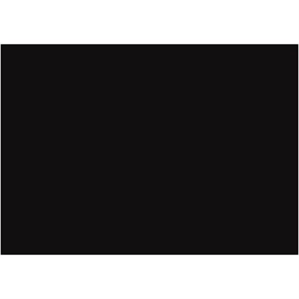 Mosgummi, A4 21x30 cm, tykkelse 2 mm, sort, 10 ark