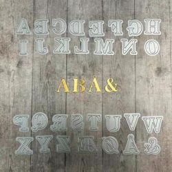 Dan Dies - Die - Serif store bogstaver