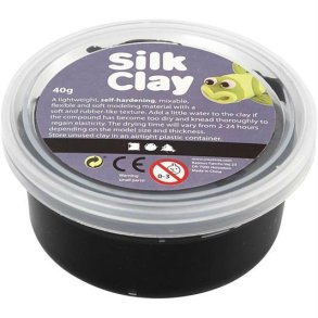 Silk Clay� - 40 g - Sort
