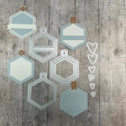 Dan Dies - Die - Foldemrke Sekskant - 3 mrker