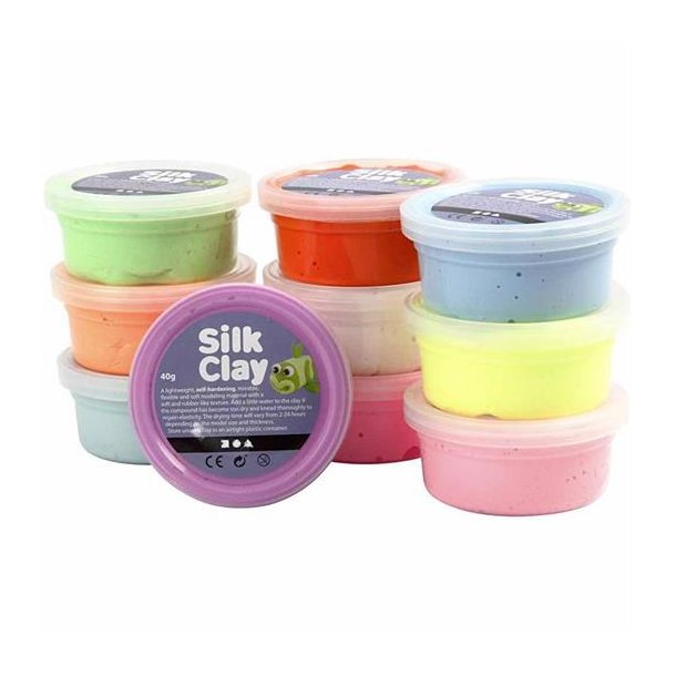 Silk Clay- sortiment, Basic II - 79146