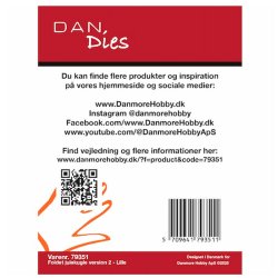 Dan Dies - Die - Foldet Julekugle Version 2 - Lille