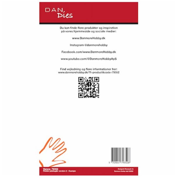 Dan Dies - Die - Foldet Julekugle Version 2