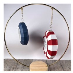 Dan Dies - Die -  Flad julekugle - Stor