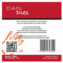 Dan Dies - Die - Flad julekugle - Lille
