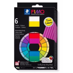 Fimo - Professional - True Colours Sampak