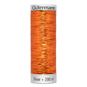 Gtermann - Maskinbroderitrd - Sulky Sliver - Poly - 200 m - Kobber 8006