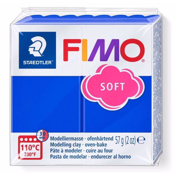 Fimo - Soft - Modellermasse - 33 Brilliant Blue - Bl