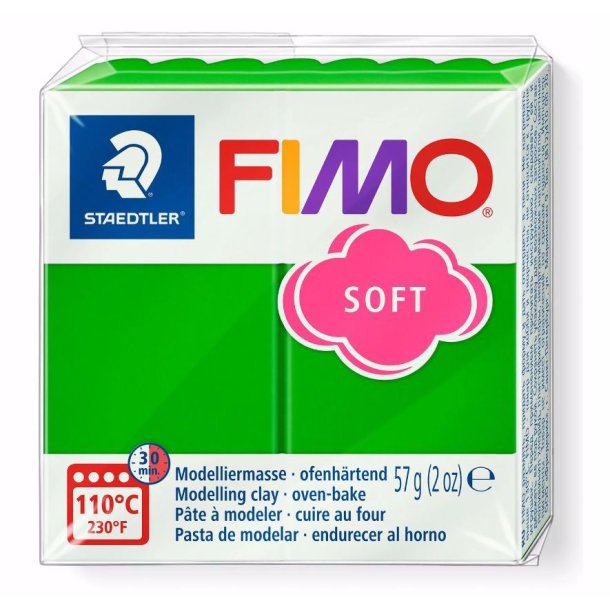 Fimo - Soft - Modellermasse - 53 Tropical Green / Grn