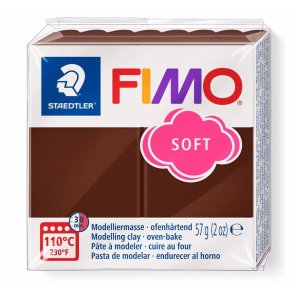 Fimo - Soft - Modellermasse - 75 Chocolate / Brun