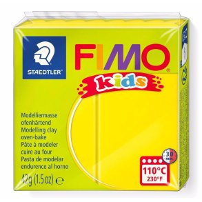 Fimo - Kids - Modellermasse - 1 Yellow / Gul